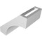 Ekena Millwork 4-in. W x 6-in. D x 6-in. H Westlake Architectural Grade PVC Knee Brace BRCP04X06X06WTL - alternate 4